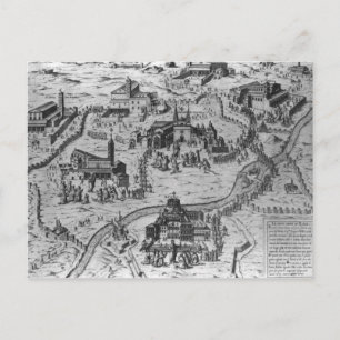 Carte Postale Le Sette Chiesa di Roma, 1575