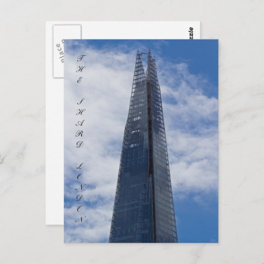 Carte Postale Le Shard (Devant / Derrière)