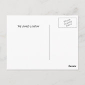 Carte Postale Le Shard (Dos)