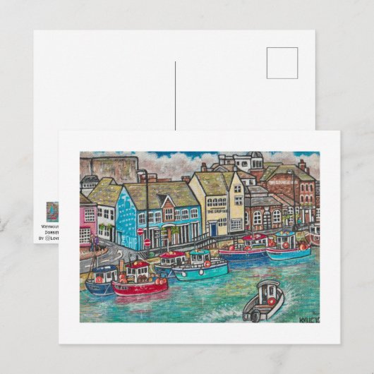 Carte Postale Le Ship Inn, Weymouth (Devant / Derrière)