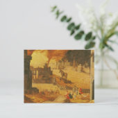 Carte Postale Le siège de Troie (Debout devant)