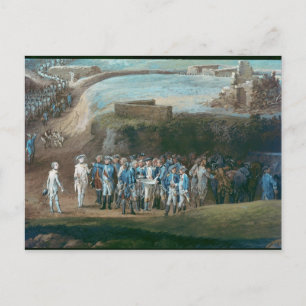 Carte Postale Le siège de Yorktown