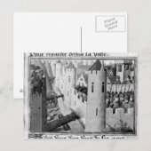 Carte Postale Le siège d'Orléans (Devant / Derrière)