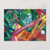 Carte Postale Le singe Abstrait Franz Marc (Devant)