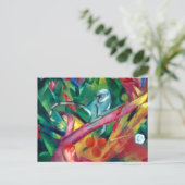 Carte Postale Le singe Abstrait Franz Marc (Debout devant)