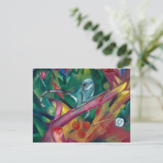 Carte Postale Le singe | Franz Marc | (Debout devant)