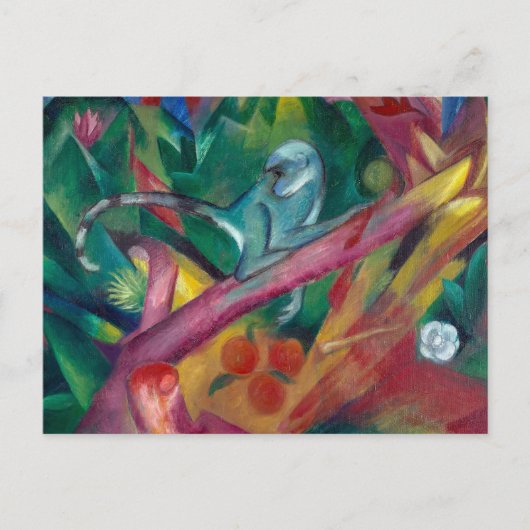 Carte Postale Le singe | Franz Marc | (Devant)