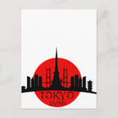 Carte Postale Le site de Tokyo (Devant)