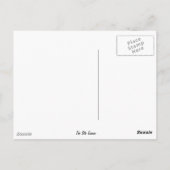 Carte Postale Le skieur de neige - (Dos)