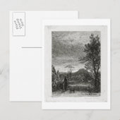 Carte Postale Le Skylark (gravure) (Devant / Derrière)