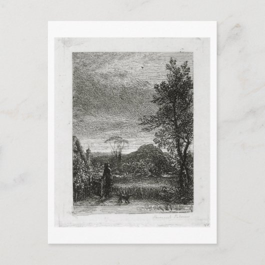 Carte Postale Le Skylark (gravure) (Devant)