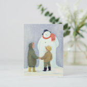Carte Postale Le Snowman (Debout devant)