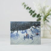 Carte Postale Le Snowman 2 (Debout devant)