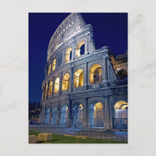 Carte Postale le soir (Devant)