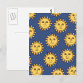 Carte Postale Le Soleil (Devant / Derrière)