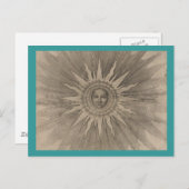 Carte Postale Le Soleil (Devant / Derrière)