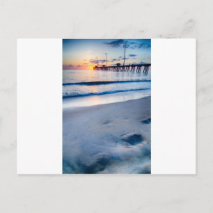 Carte Postale le soleil des banques extérieures à nags head