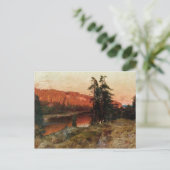 Carte postale "Le soleil du soir" d'Abrahamsson (Debout devant)