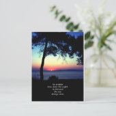 Carte Postale Le soleil se lève toujours (Debout devant)