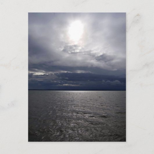 Carte Postale Le soleil sur le Solent (Devant)