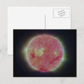 Carte Postale Le soleil ultra violet (Devant / Derrière)