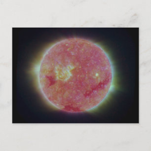 Carte Postale Le soleil ultra violet