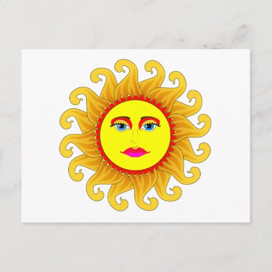 Carte Postale le solstice d'été (Devant)