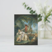 Carte Postale Le sommeil interrompu - François Boucher (Debout devant)