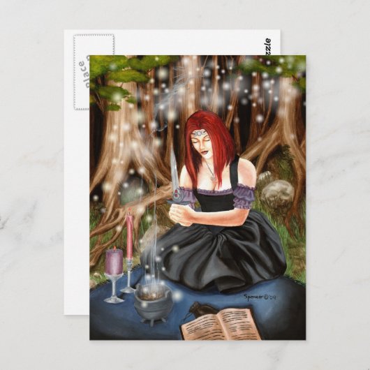 Carte Postale Le sort (Devant / Derrière)