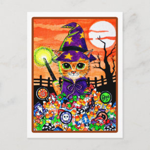 Carte Postale Le sort des bonbons