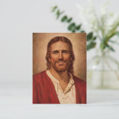 Carte Postale Le sourire amoureux de Jésus-Christ (Debout devant)