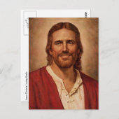 Carte Postale Le sourire amoureux de Jésus-Christ (Devant / Derrière)