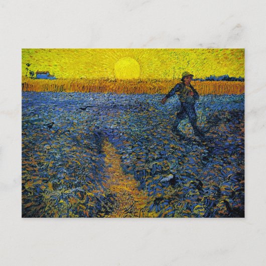 Carte Postale Le Sower (F422) Van Gogh Fine Art (Devant)
