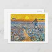 Carte Postale Le Sower, Van Gogh (Devant / Derrière)