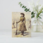 Carte Postale Le spectacle du Far West de Buffalo Bill avec Anni (Debout devant)