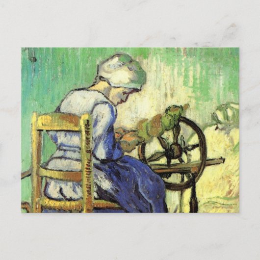 Carte Postale Le Spinner par Vincent van Gogh (Devant)