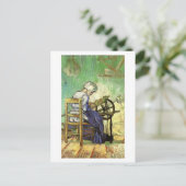 Carte Postale Le Spinner, Van Gogh Fine Art (Debout devant)