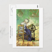 Carte Postale Le Spinner, Van Gogh Fine Art (Devant / Derrière)