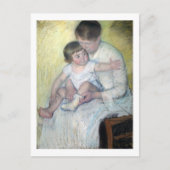 Carte Postale Le Stocking, Mary Cassatt (Devant)