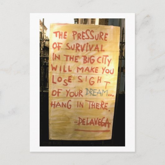 Carte Postale Le street art de La Vega (Devant)