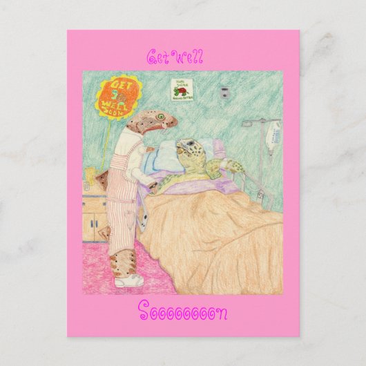 Carte Postale Le Striper De Bonbons Et Son Patient (Devant)