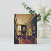 Carte Postale Le studio du peintre, 1843 (Debout devant)