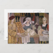 Carte Postale Le support des vendeurs de fruit (Devant / Derrière)