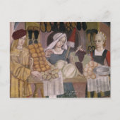 Carte Postale Le support des vendeurs de fruit (Devant)