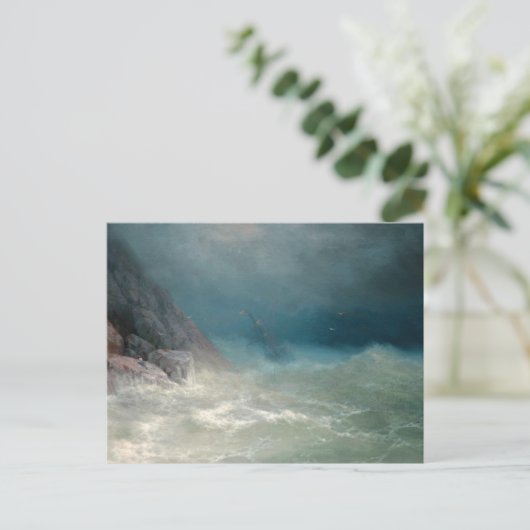 Carte Postale Le Survivant, Ivan Konstantinovich Aivazovsky (Debout devant)