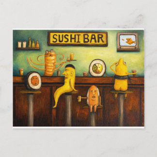 Carte Postale Le Sushi Bar