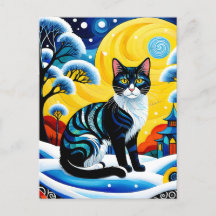 Le tableau "Chat" est un vin froid et élégant