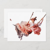 Carte Postale Le tableau de Jean-Honoré Fragonard (Devant / Derrière)