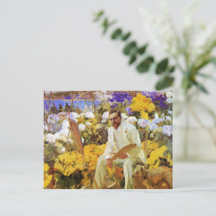 Carte Postale le tableau de Joaquin Sorolla représentant Louis C
