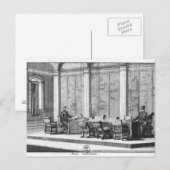 Carte Postale Le tableau de l'inquisition (Devant / Derrière)